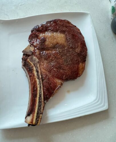 Click to view full screen Australian tomahawk steak, approximately 1.2 kg photo review